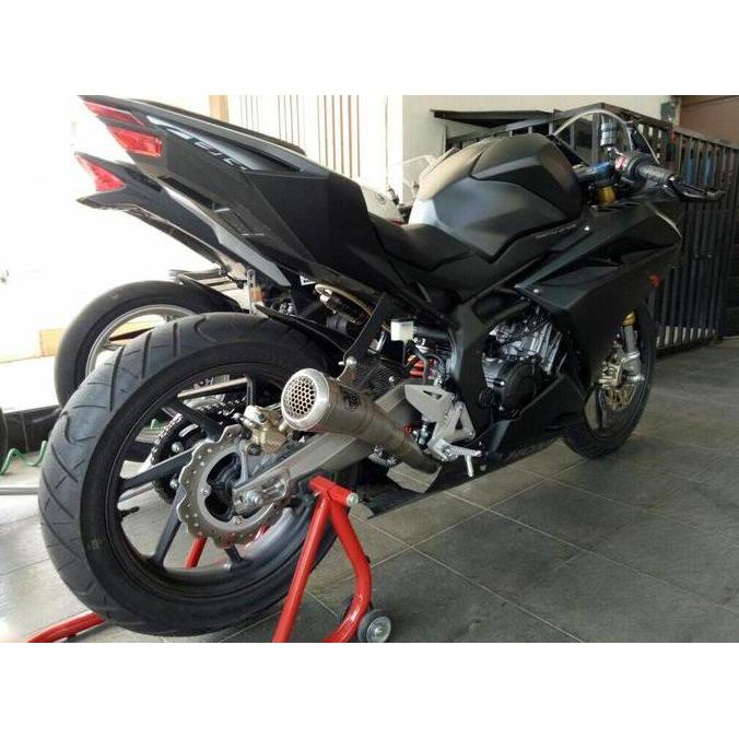 DIREWOLF knalpot r9 gp series titanium cbr250 rr / r25 / mt25 / ninja 250 fi