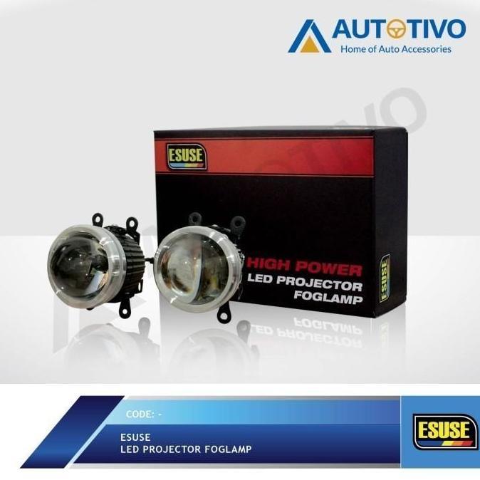 DAIKAKU NEW LED Projector Foglamp ESUSE Lampu Kabut Projie Nissan 45W
