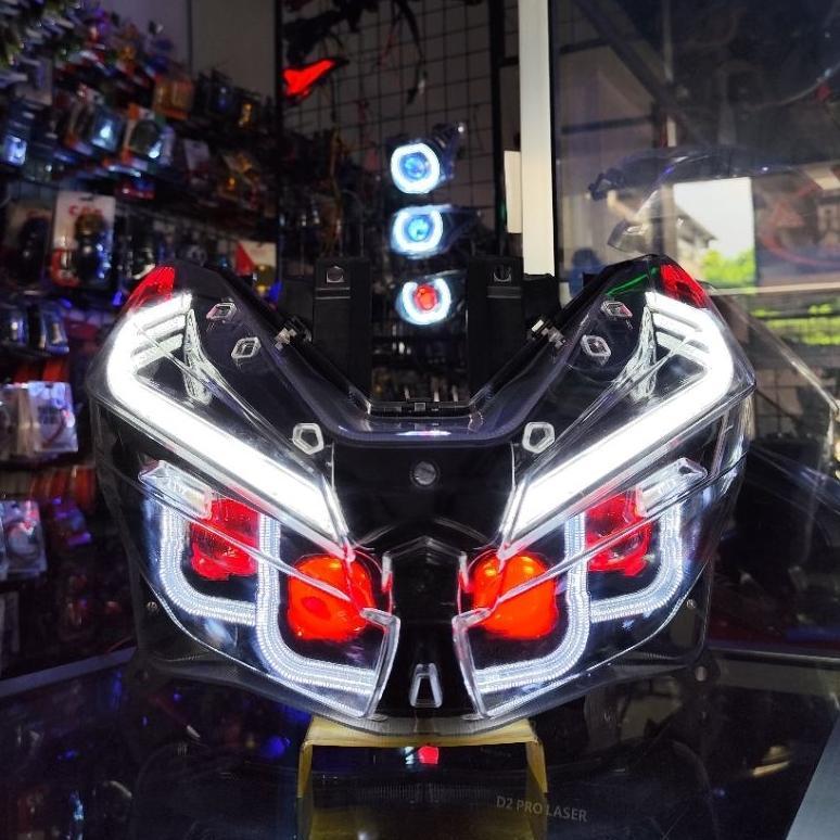 Headlamp Full Set Lampu Depan Vario LED NEW 125 150 Billed Ayoto