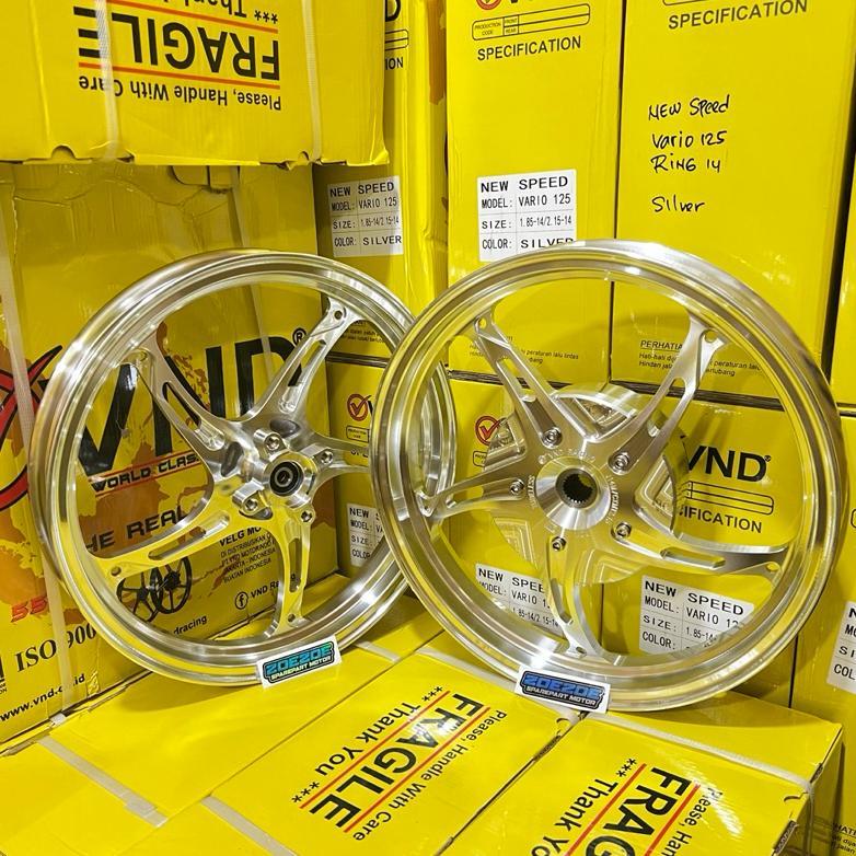 VND Velg New Speed Vario 125 / Vario 150 F : 1.85x14 & R : 2.15x14 - Vario 125/ Vario 150 Terbaru