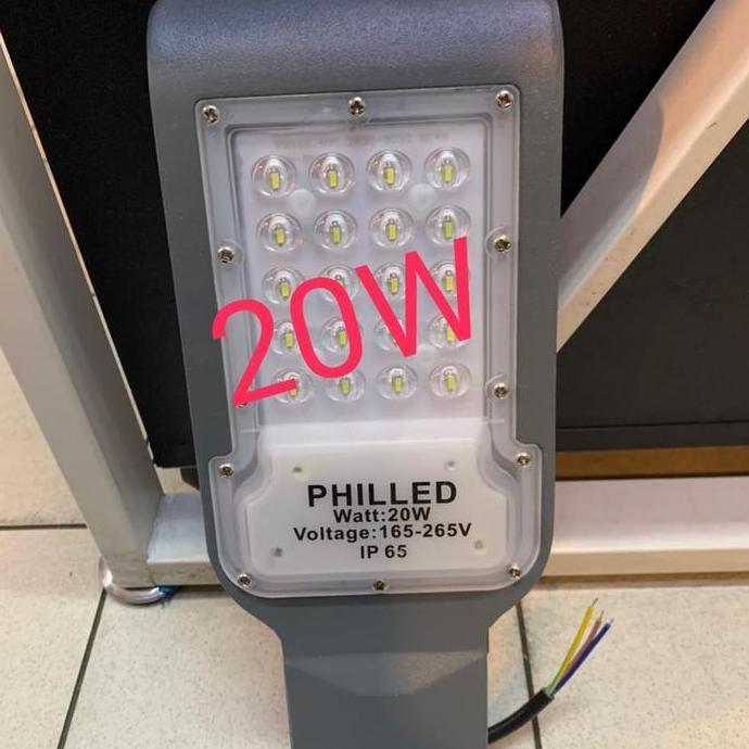 PJU Lampu Jalan Led 20W 20 Watt Listrik 220V