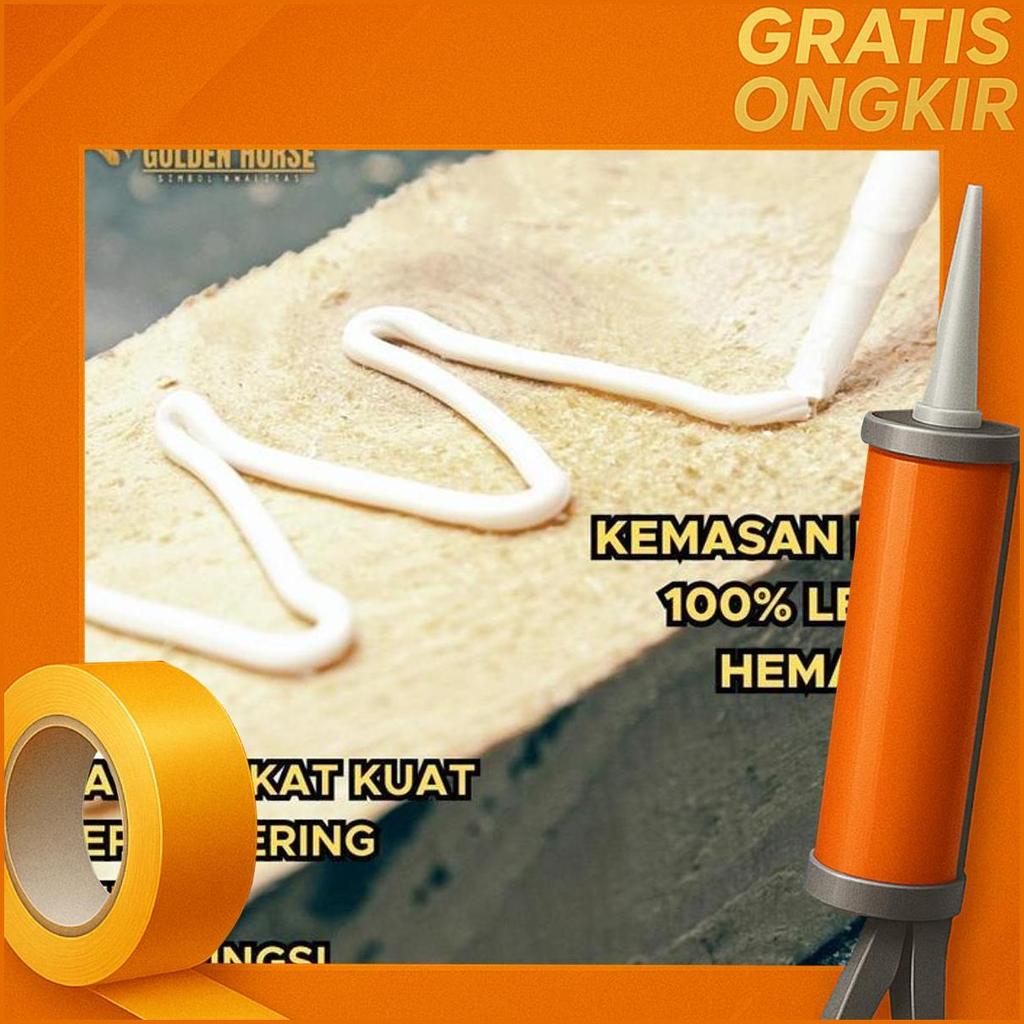 Lem Putih Pvac 10 Kilo - Golden Horse