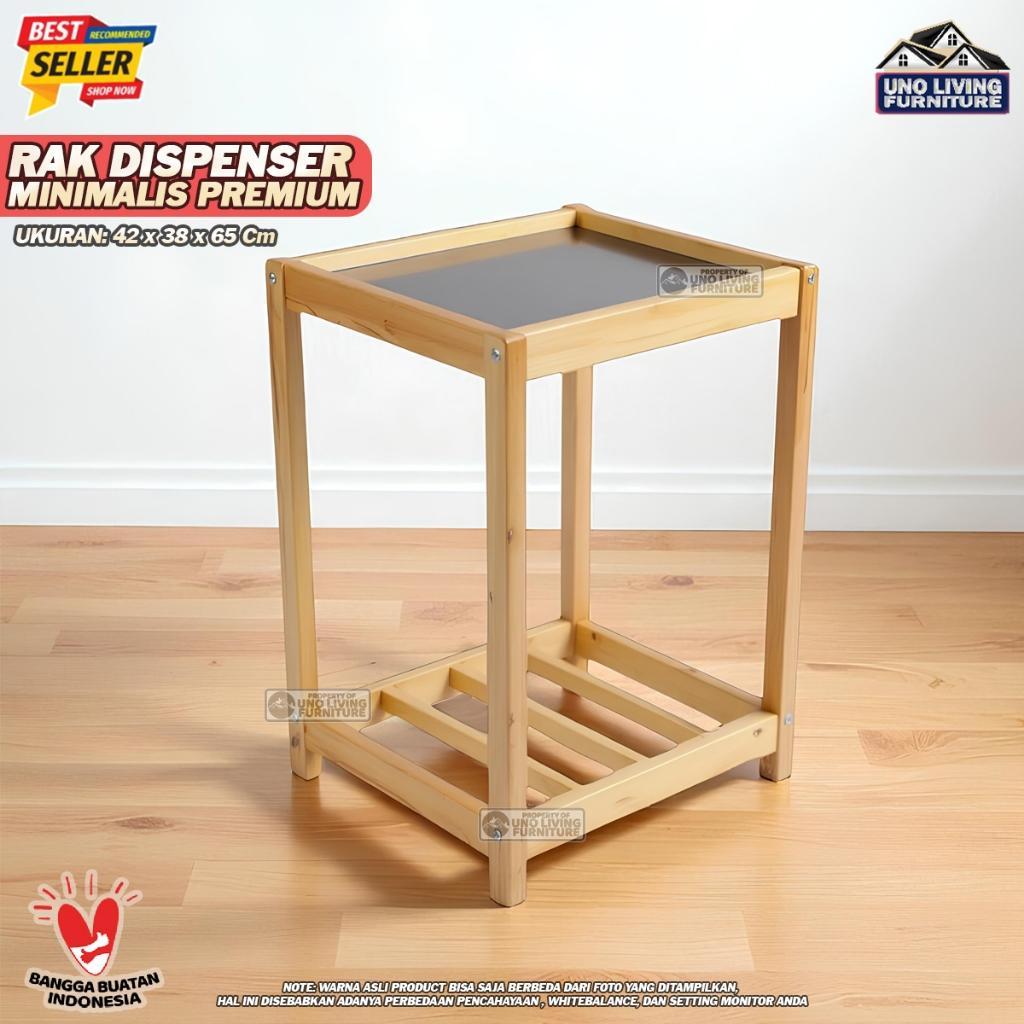 Rak Dispenser/ Tempat Dispenser/ Tempat Galon/ Rak Dispenser Kayu/ Rak Dispenser Minimalis Murah