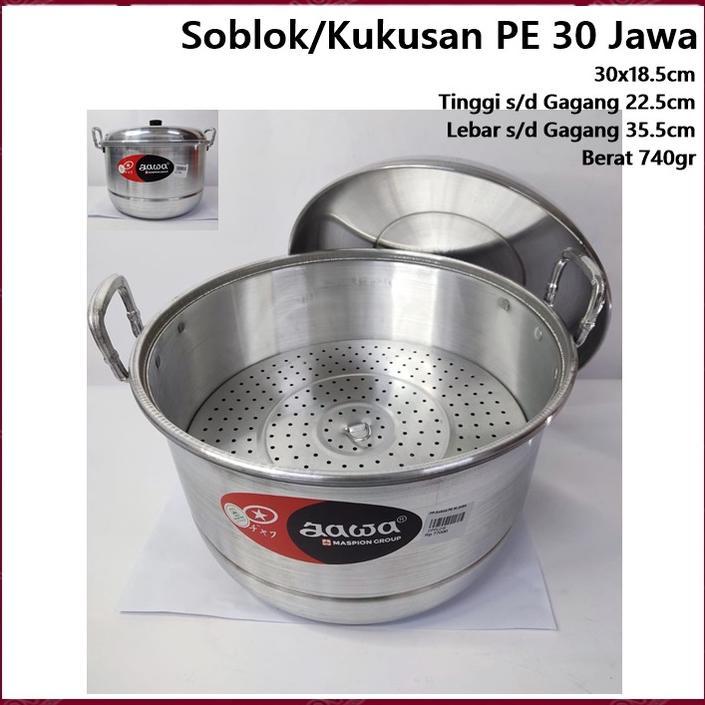 Panci Soblok/Kukusan/Steamer Jawa Pe 30 Maspion