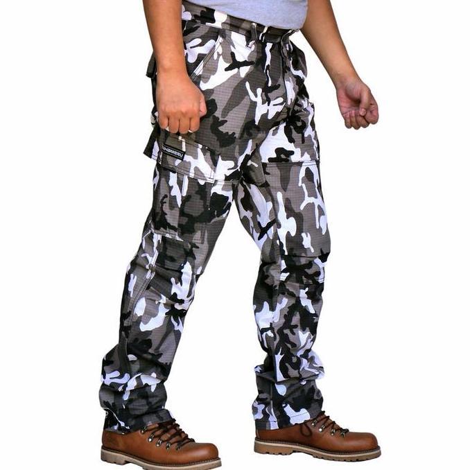 CELANA CARGO CAMO SNOW MAHAMERU CELANA PANJANG|PENDEK LORENG MAHAMERU