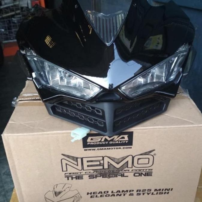 Headlamp Batok Kedok Lampu Depan R25 / Vixion /  Byson /CB150R Nemo