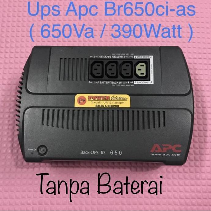UPS APC BX625CI-MS TANPA BATERAI, UPS APC 625VA TANPA BATERAI