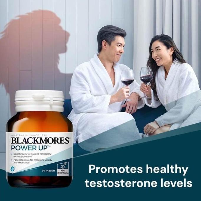 BLACKMORES Power Up Masculine Vitality & Endurance Booster, 30s - SG