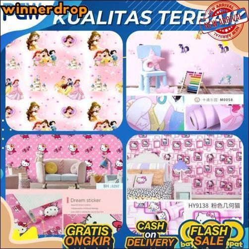 Big Sale Wallpaper Dinding Kamar Anak Wallpaper Dinding Hellokitty Frozen Wallpaper Dinding Karakter