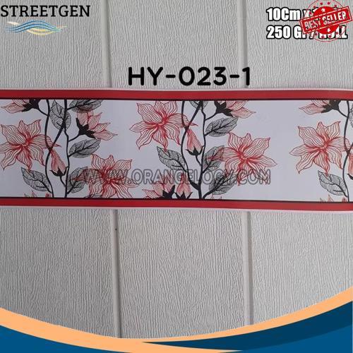 New List Border Stiker 10 Meter Wall Border List Border Motif Bunga List Wallpaper Dinding Border Li