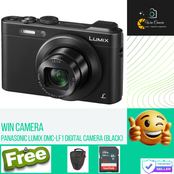 Panasonic LUMIX DMC-LF1 Digital Camera (Black)