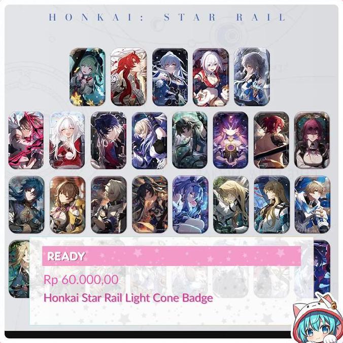Honkai: Star Rail Light Cone Badge