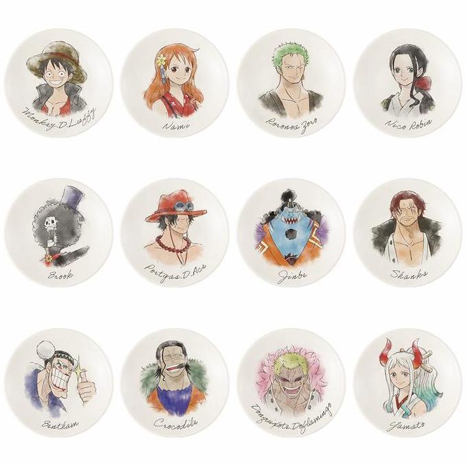 Ichiban Kuji One Piece Vol. 100 Anniversary Prize L Piring Kecil