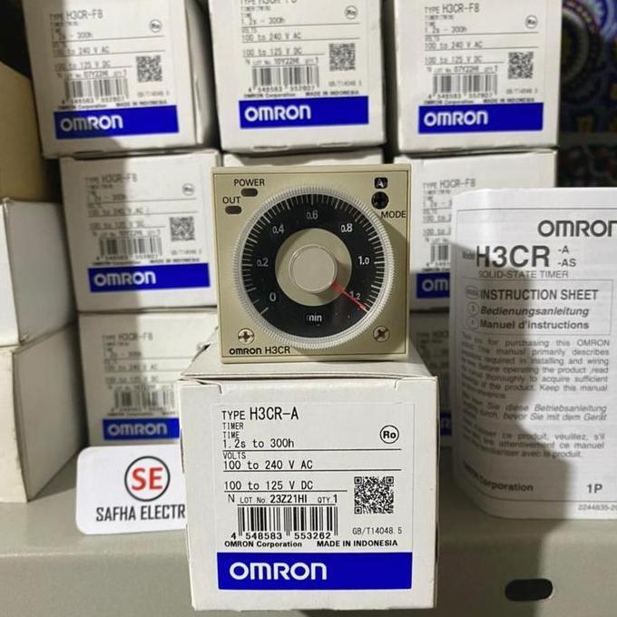 TERMURAH - timer omron H3CR-A TIMER