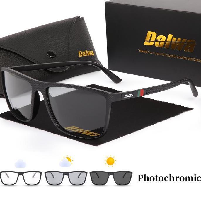 TR90 Ultra RinganDalwa Kacamata Driving Fotokromik Terpolarisasi Anti Silau UV400 - Kacamata Hitam P