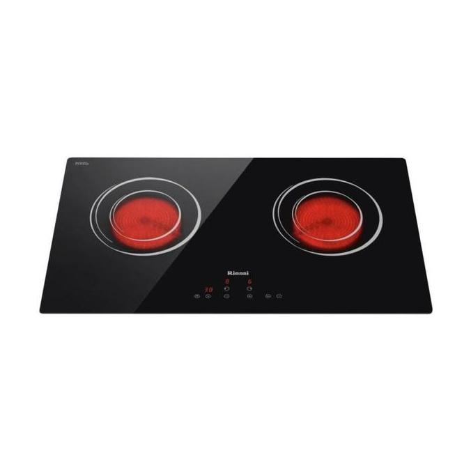 RINNAI Kompor Listrik Vitro Ceramic Tanam 2 Tungku - RB-7012E-CB