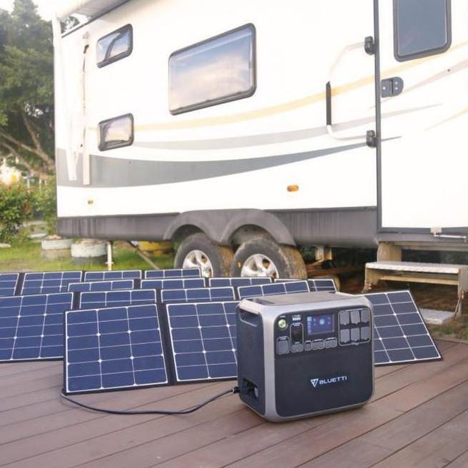 Tenaga Poweroak Portable Power Station Ac200 / Power Bank Tenaga Surya