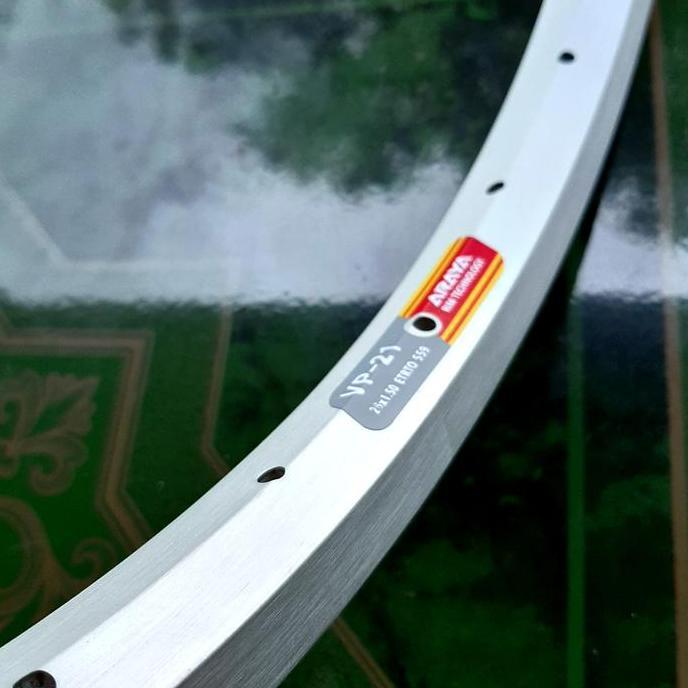 Velg Rims Sepeda 26 26" Mtb Federal Araya Lubang Hole 36 Alloy Silver Kualitas Terbaik Harga Termura