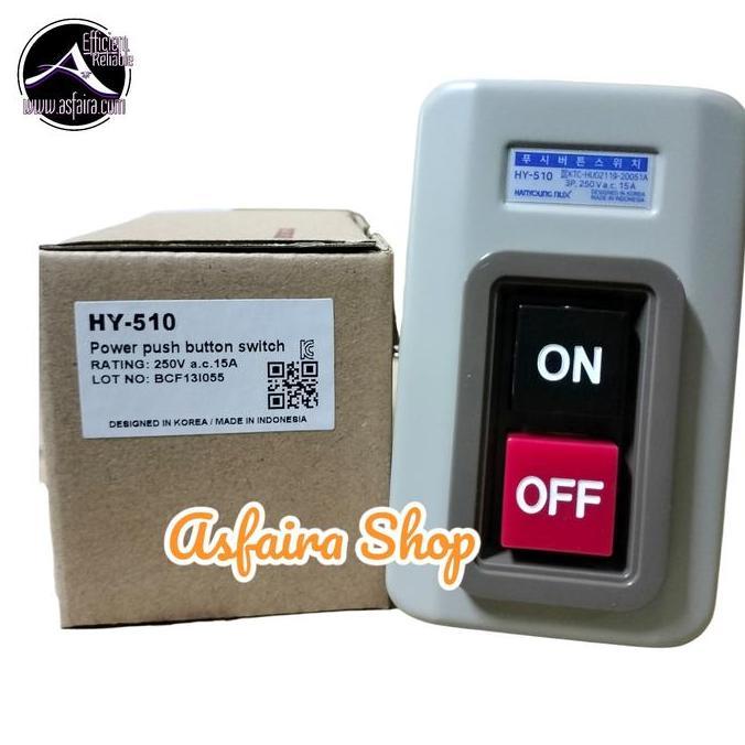 Promo Power push button Hanyoung HY-510 / Push button Hanyoung nux Diskon