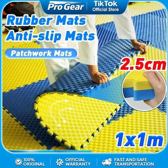 Pro Gear Matras Taekwondo Karate Matras Evamat Matras Matras Beladiri Matras Eva Puzzle Beladiri Mat