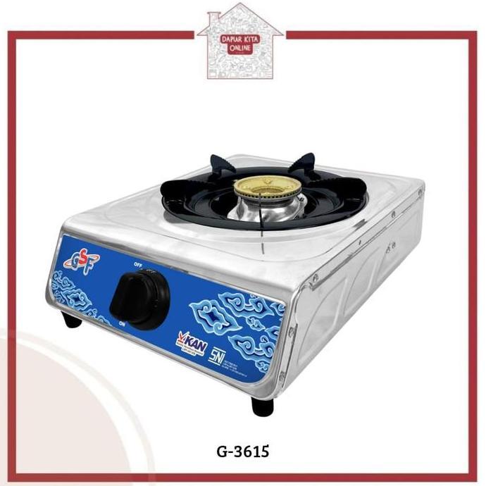 Kompor Gas 1 Tungku Omicko / Kompor 1TK Omicko / Kompor Gas G-3615