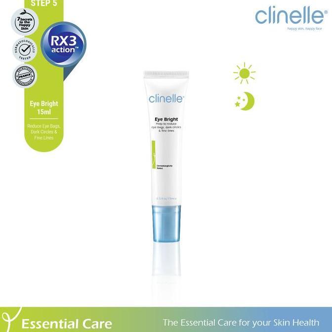 CLINELLE Eye Bright 15 mL -  Krim Perawatan Area Mata Panda