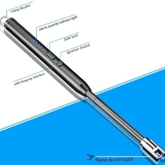 Pemantik kompor elektrik USB korek kompor elektrik USB pulse lighter