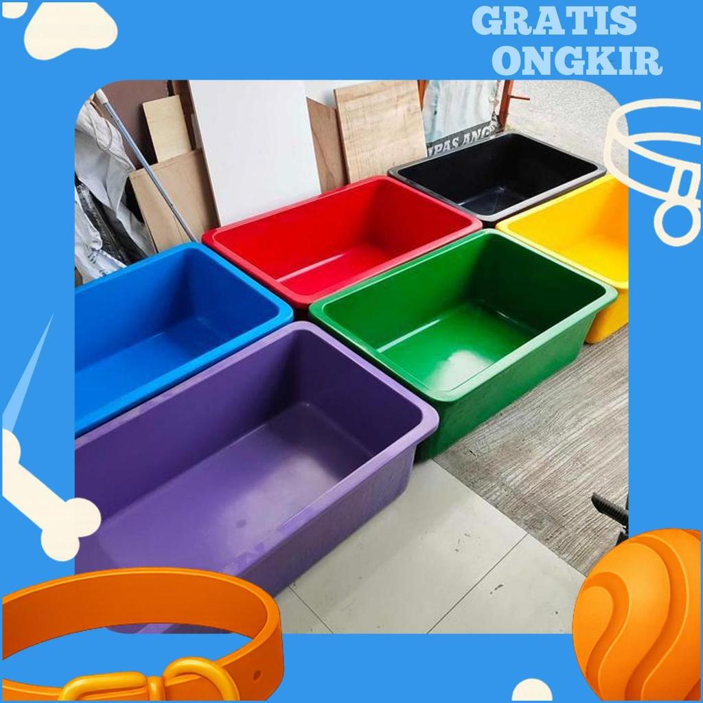 Bak Kolam Ikan + Bak Kura Kura + Khusus Cargo