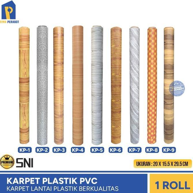 // KARPET LANTAI PLASTIK PVC 1 ROLL ''