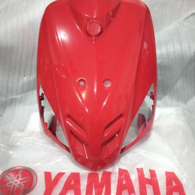 tameng depan mio sporty merah cabe