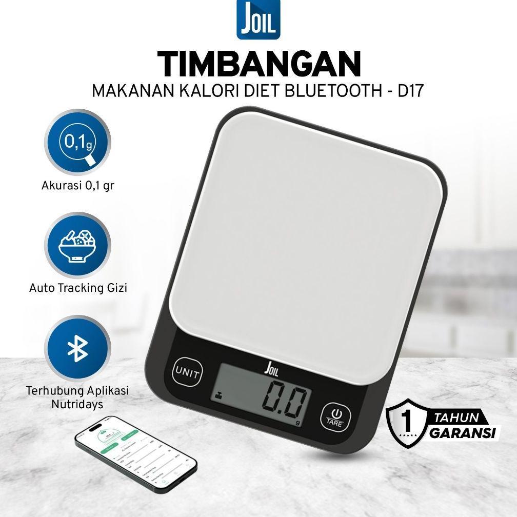 Joil Timbangan Kalori Diet Digital Food Scale Bluetooth Connect D17
