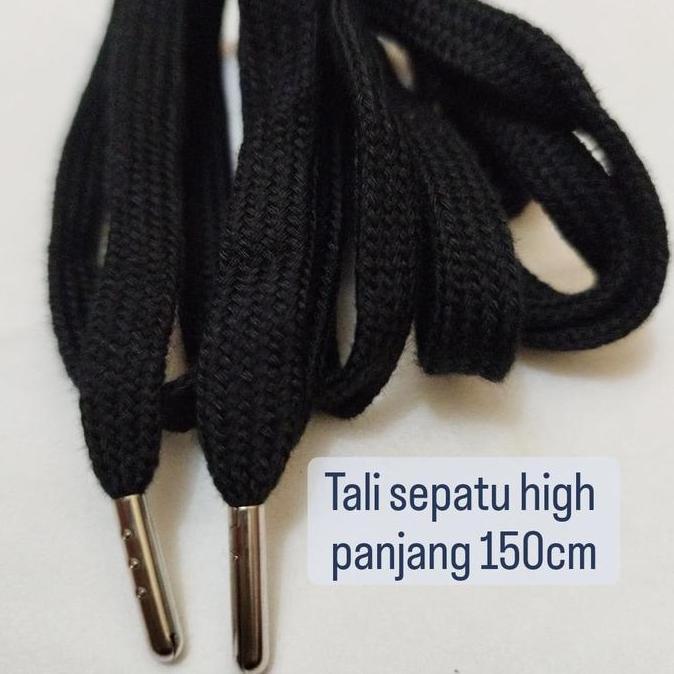 tali sepatu high aglet premium / tali sepatu converse panjang 150 cm