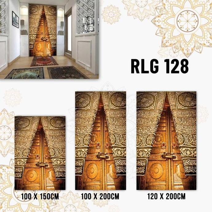 Stiker Dekorasi Musholla / Mihrab Dekorasi dinding ruang Musholla wallsticker Kaligrafi/ Wallpaper S