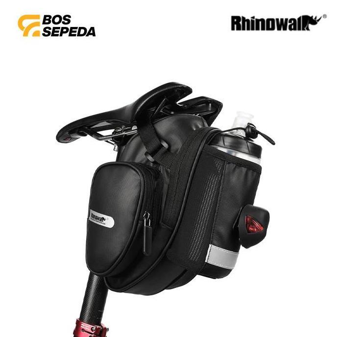 Promo RHINOWALK WATER RESISTANT BIKE SADDLE BAG COD