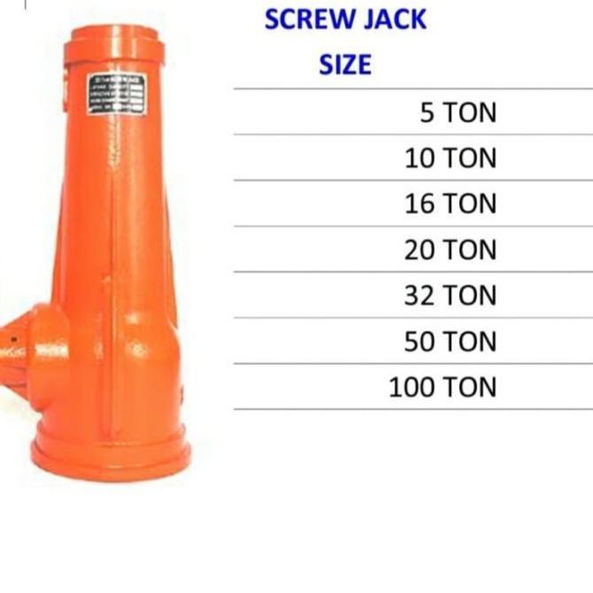 Bnr Dongkrak Ulir 16Ton