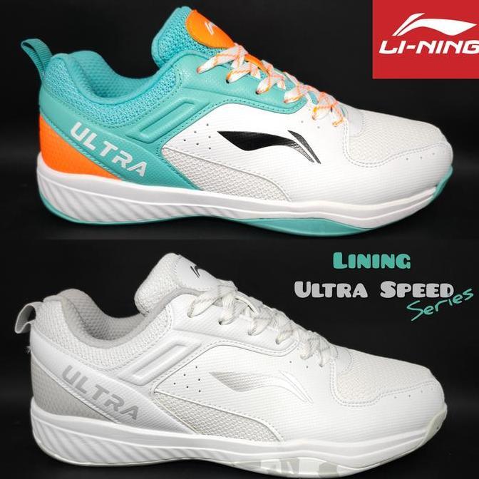 TERMURAH - NEW Sepatu Badminton Tenis Meja LiNing ULTRA SPEED Series (Original)