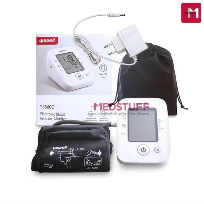 Tensimeter Digital Yuwell YE 660D Tensimeter Yuwell Tensi Digital