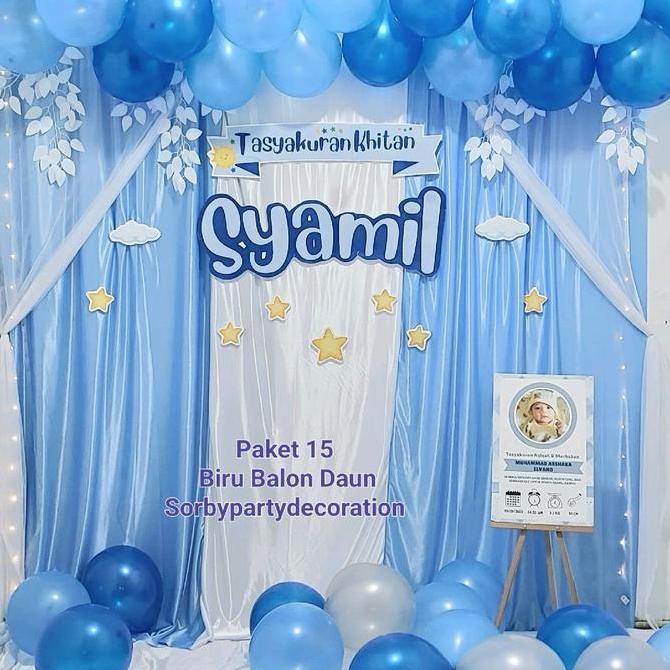 Paket Dekorasi Aqiqah Tedak Siten Khitan