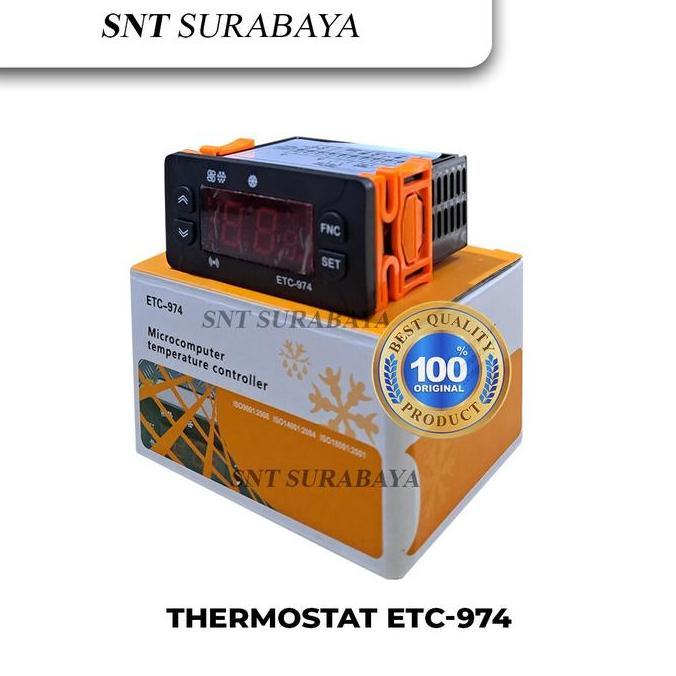 THERMOSTAT ELITECH ETC-974 - CONTROLLER TEMP. ELITECH ETC-974 - ORIGINAL DAN TERPERCAYA