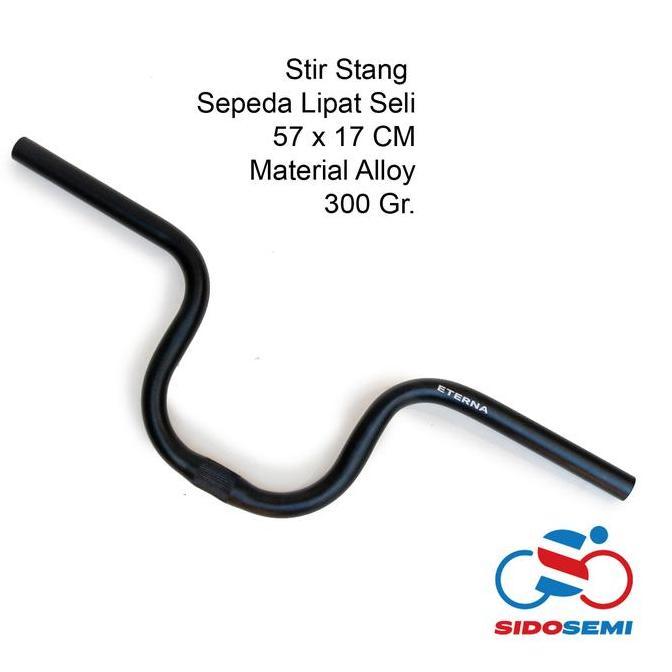 Promo Setang Stang Stir Sepeda Lipat Seli Minion Model Bromptom Alloy COD