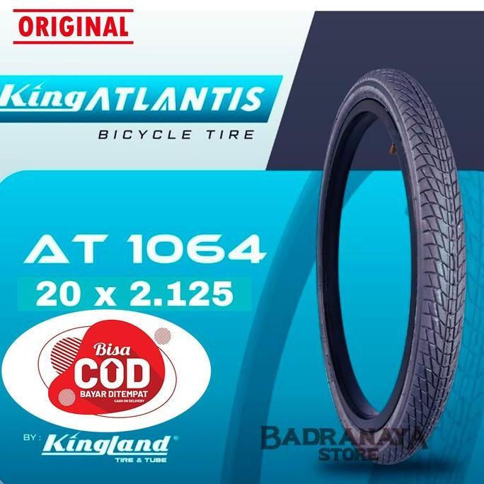Promo Ban Luar Sepeda Anak MTB BMX Lipat Uk.20 x 2.125 Inch Atlantis By Kingland COD