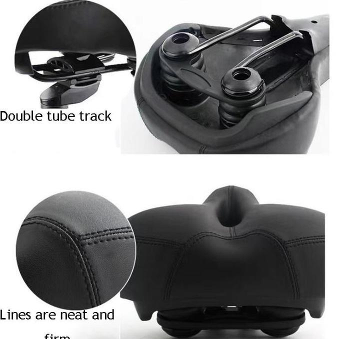 Promo Sadel Sepeda Gunung Tas Kursi BersepedaGunung Shock Menyerap Bola Bantal Outdoor COD