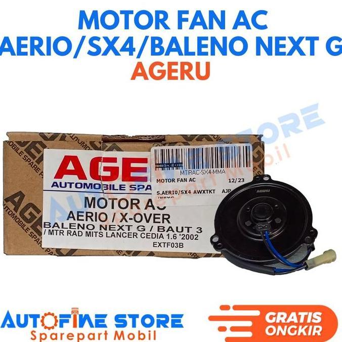 Motor Fan Ac Aerio /SX4 /Baleno Next G Ageru