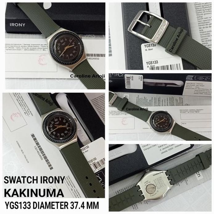 Ready Jam Tangan Pria dan Wanita Swatch Irony Kakinuma YGS133 Original Garansi Resmi