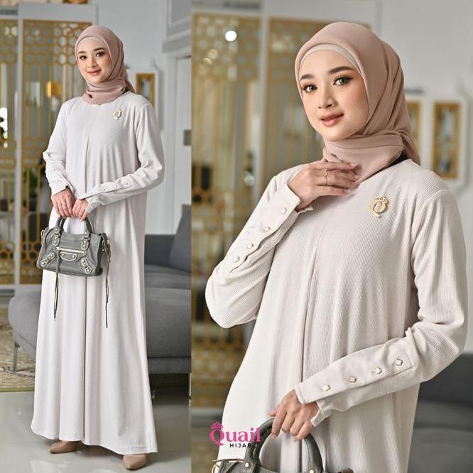 Quail Hijab - Anaisha Dress Knit Premium By Quail Hijab
