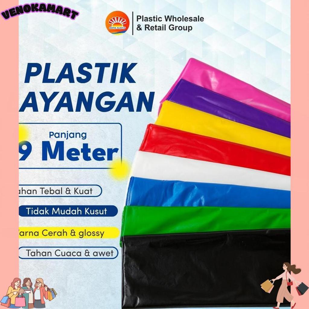 Plastik Layangan Plastik Layang Layang Plastik Warna Lebar 60Cm Panjang 9 Meter Grosir