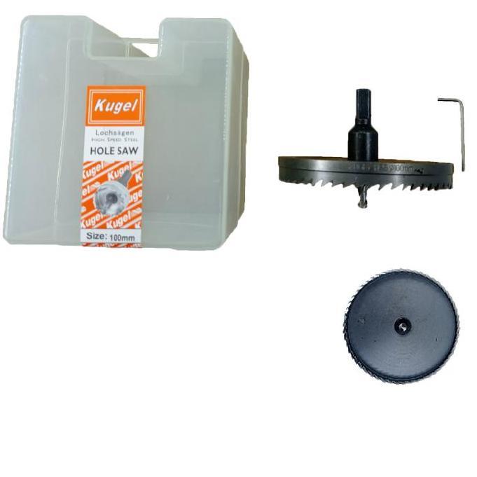 Hole Saw Besi 100mm / HoleSaw Besi 100mm / Mata Bor Besi 100mm KUGEL