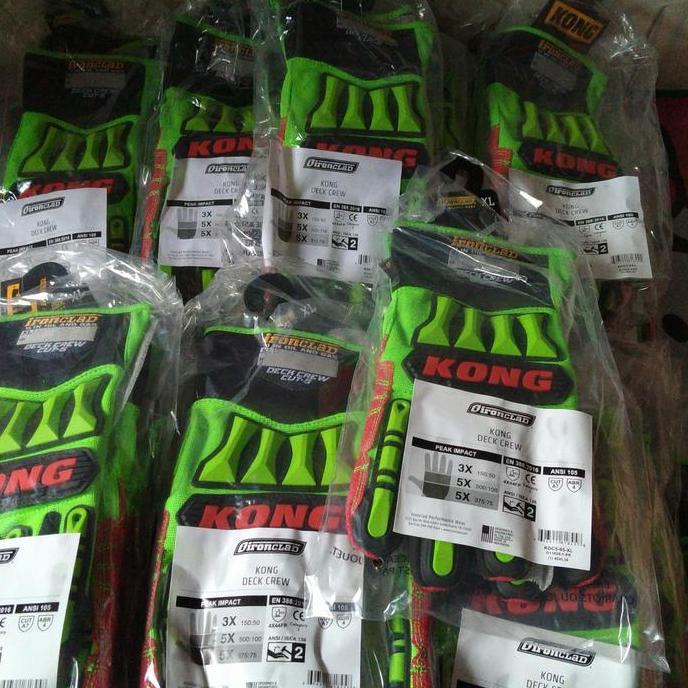 * HAND GLOVES IRONCLAD KONG CUT 5 //