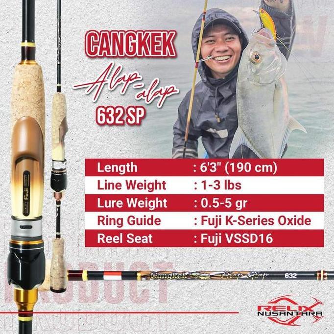 Joran Cangkek 1-3 Lb 632 Xul Relix Nusantara