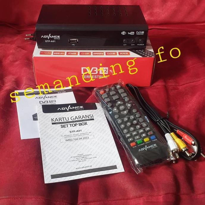 STB DVB T2 Advance Penerima Siaran TV digital